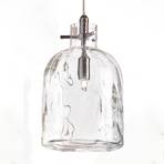 Oblikovalska viseča svetilka Bossa Nova 15 cm transparentna
