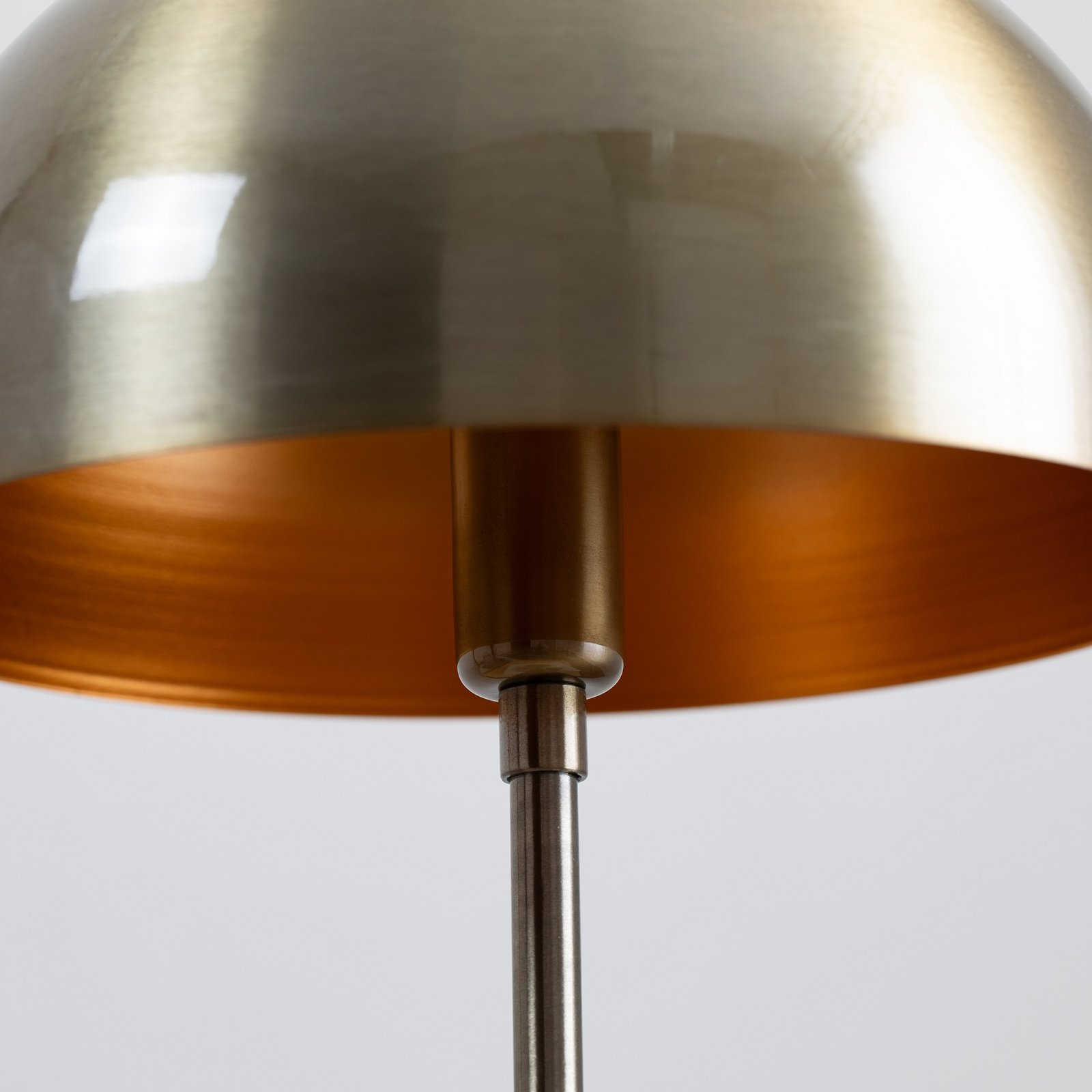 Varzan table lamp 10857, antique gold, metal, height 50 cm