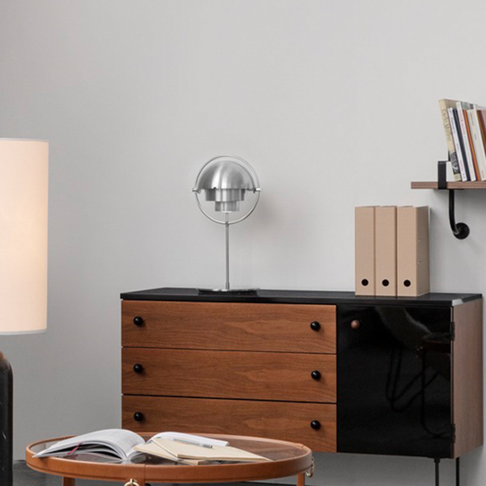 Multi-Lite Tischleuchte All Chrome - GUBI