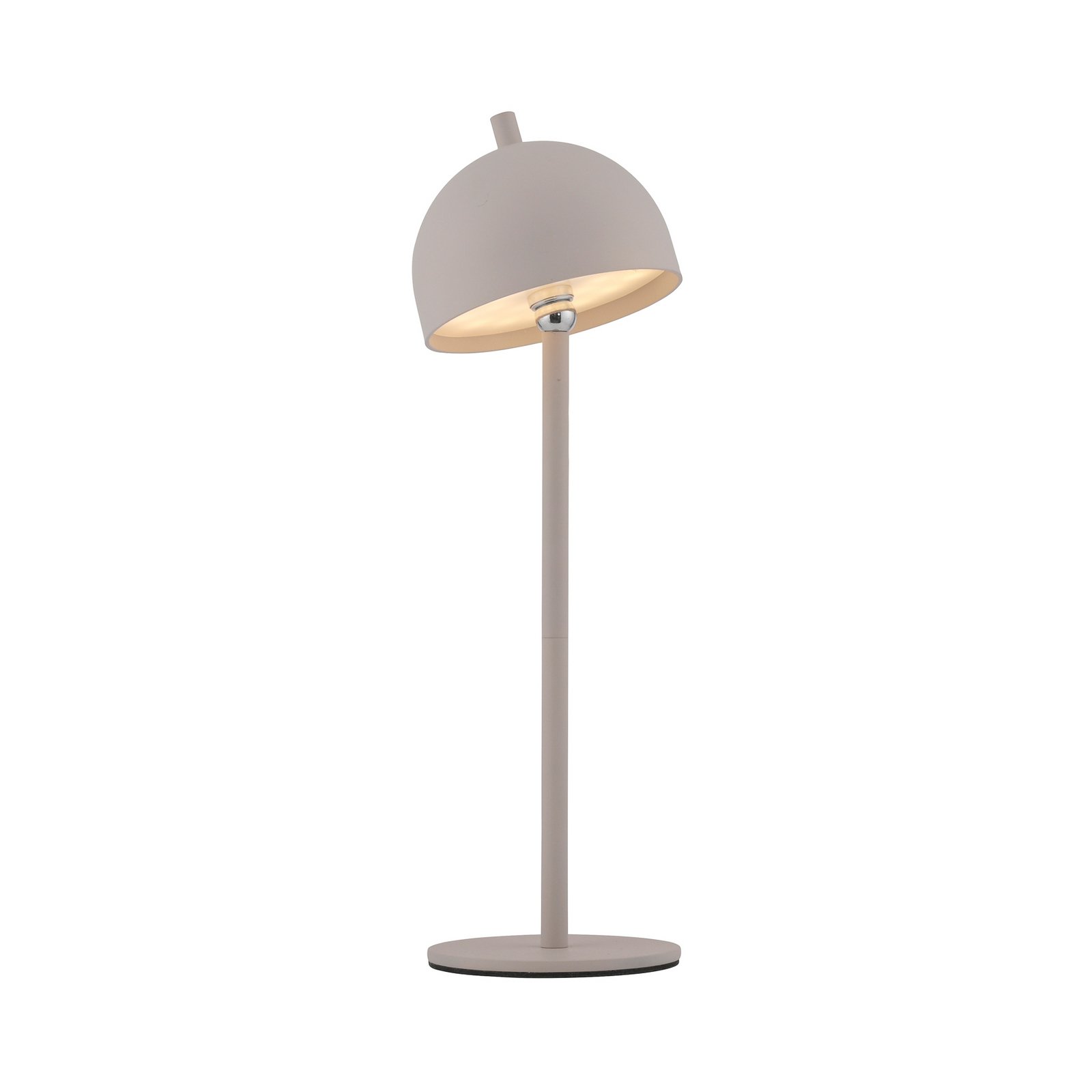 SCHÖNER WOHNEN LED-Akku-Tischlampe Bellies, Sandbrise, IP54 SCHÖNER WOHNEN LED-Akku-Tischlampe Bellies, Sandbrise, IP54