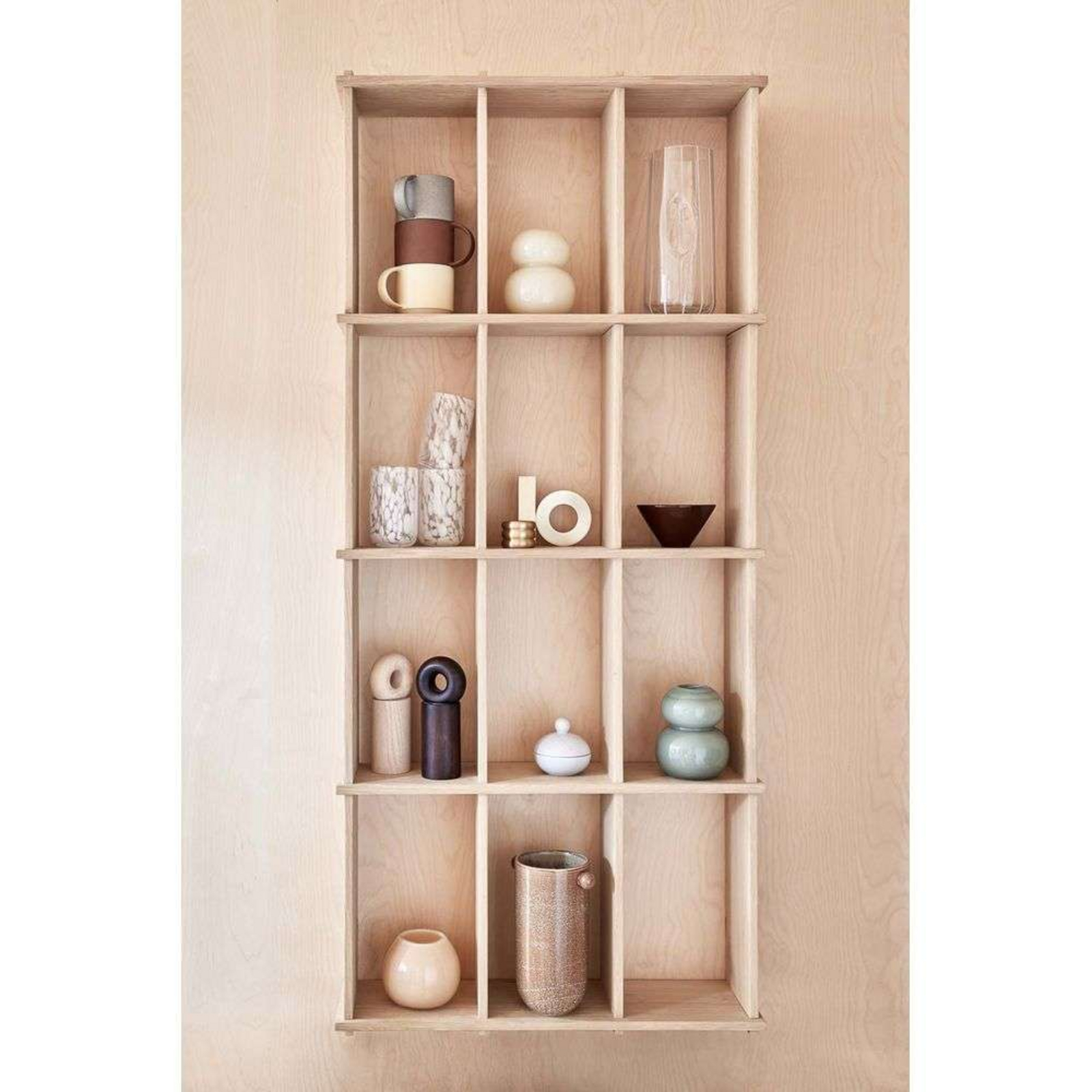 Grid Shelf Large Nature - OYOY Living Design