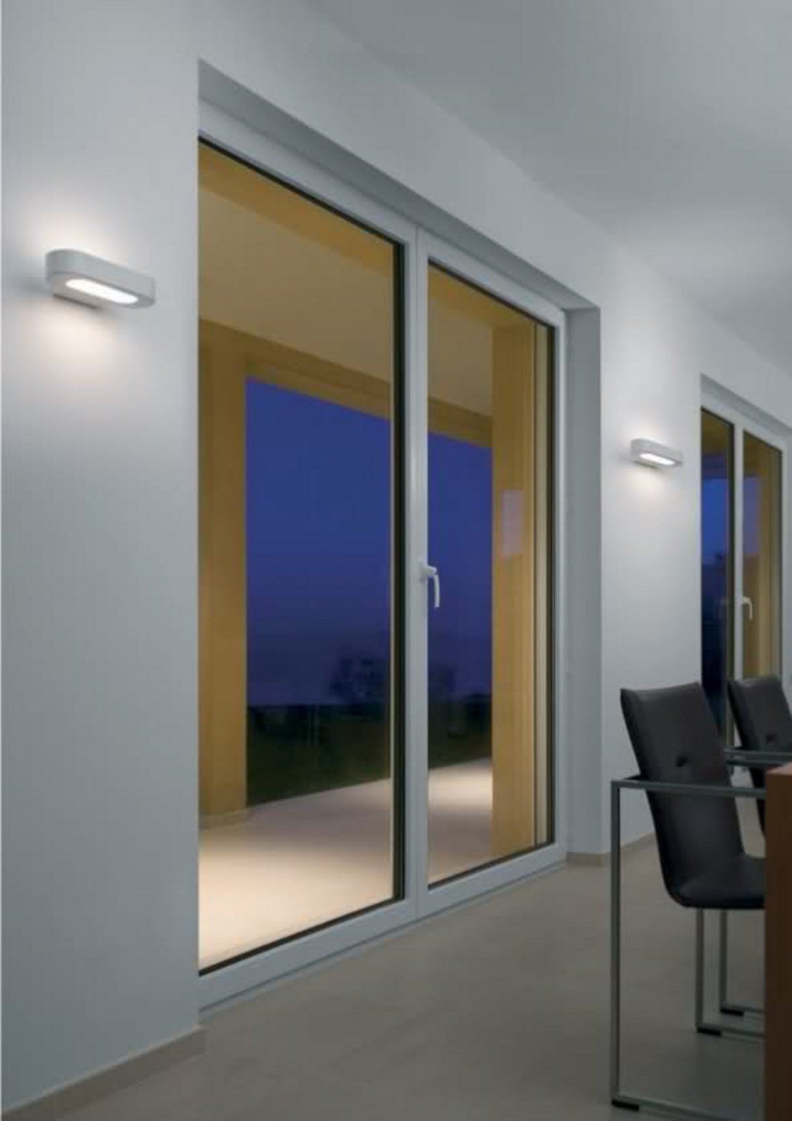 Talo LED 21 Wall Lamp Polished Chrome - Artemide