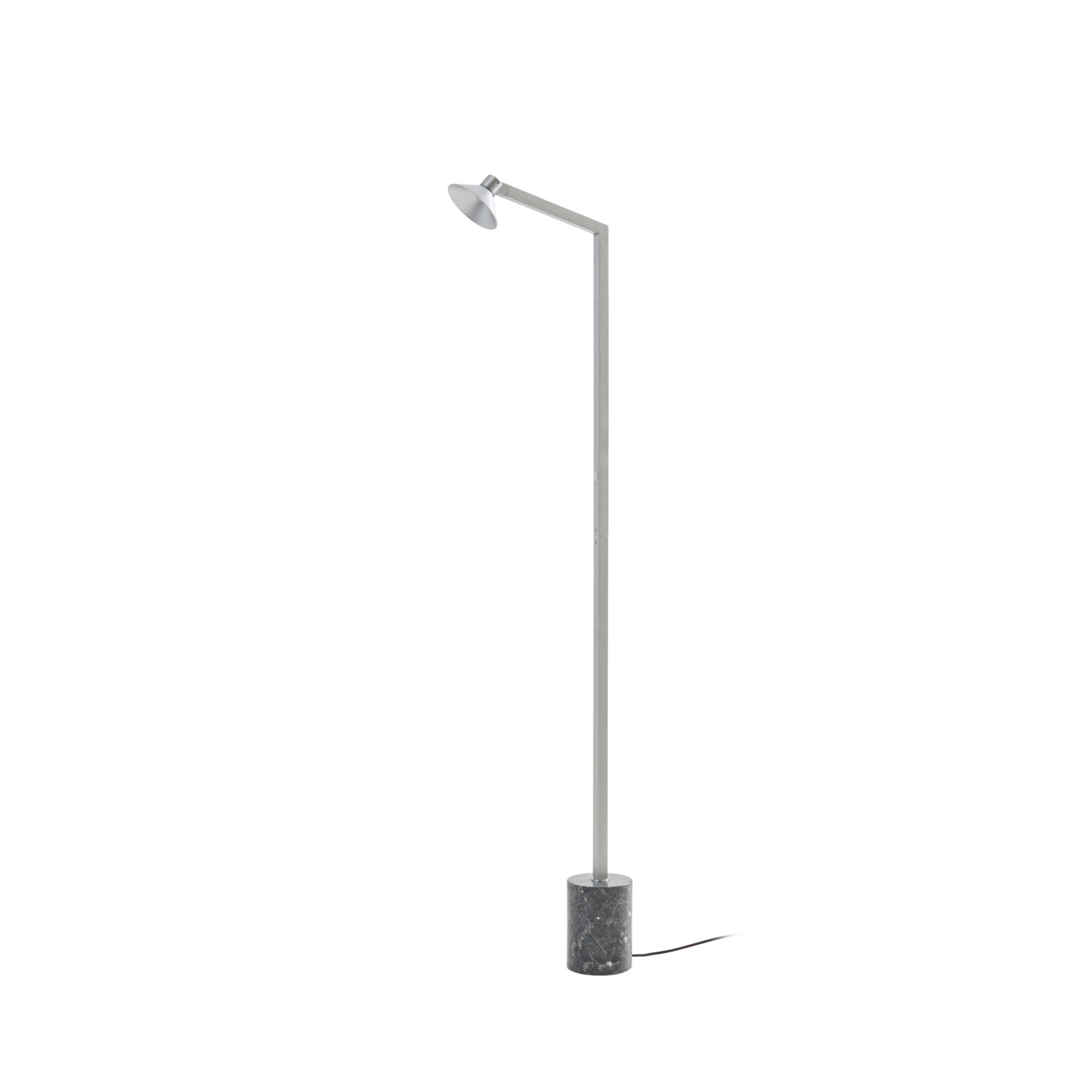 Steve LED-Stehleuchte, 130 cm, aluminium, dimmbar - Lucande