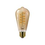 Bec LED 4W (250lm) Gold ST64 Dimmable E27 - Philips