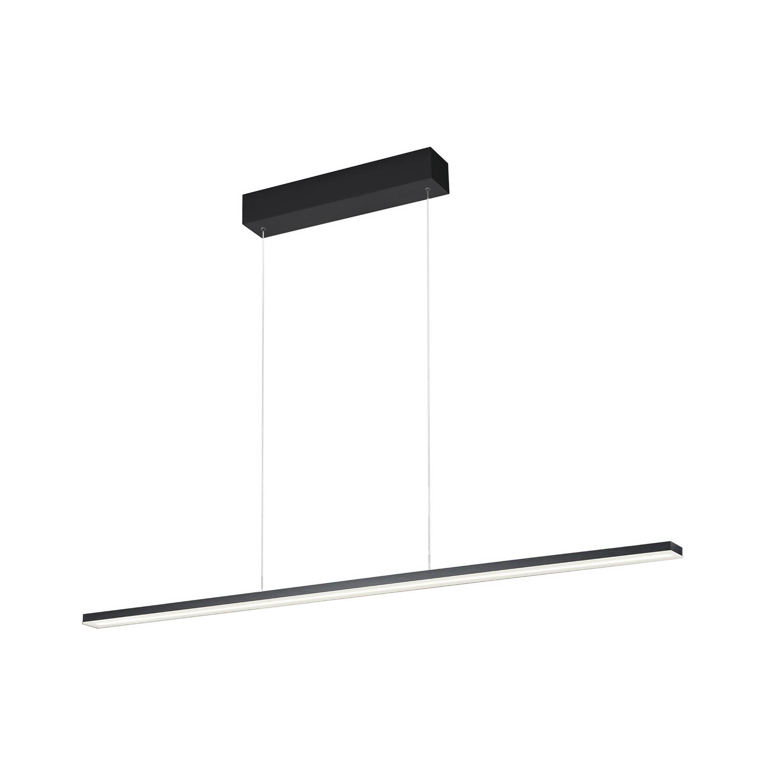 Bopp LED-Hängelampe Baseline 2.0, schwarz, Länge 119 cm