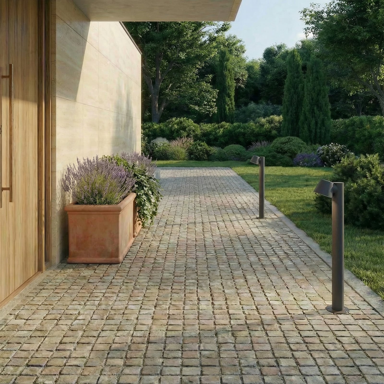 Ileyna Puutarhavalaisin Dark Grey - Lindby