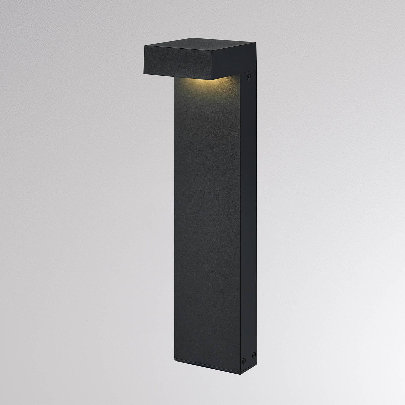 Molto Luce Ato Led Path Light, Height 45 Cm, Dali, Anthracite, Ip65, Metal