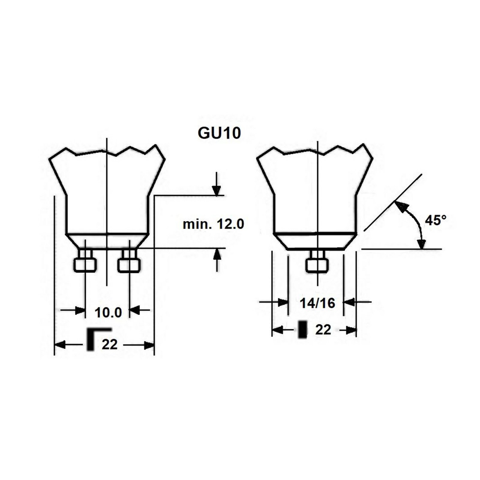 LED-lampa SUPERIA RETRO ES50 GU10 4,8 W 965 475 lm 36°