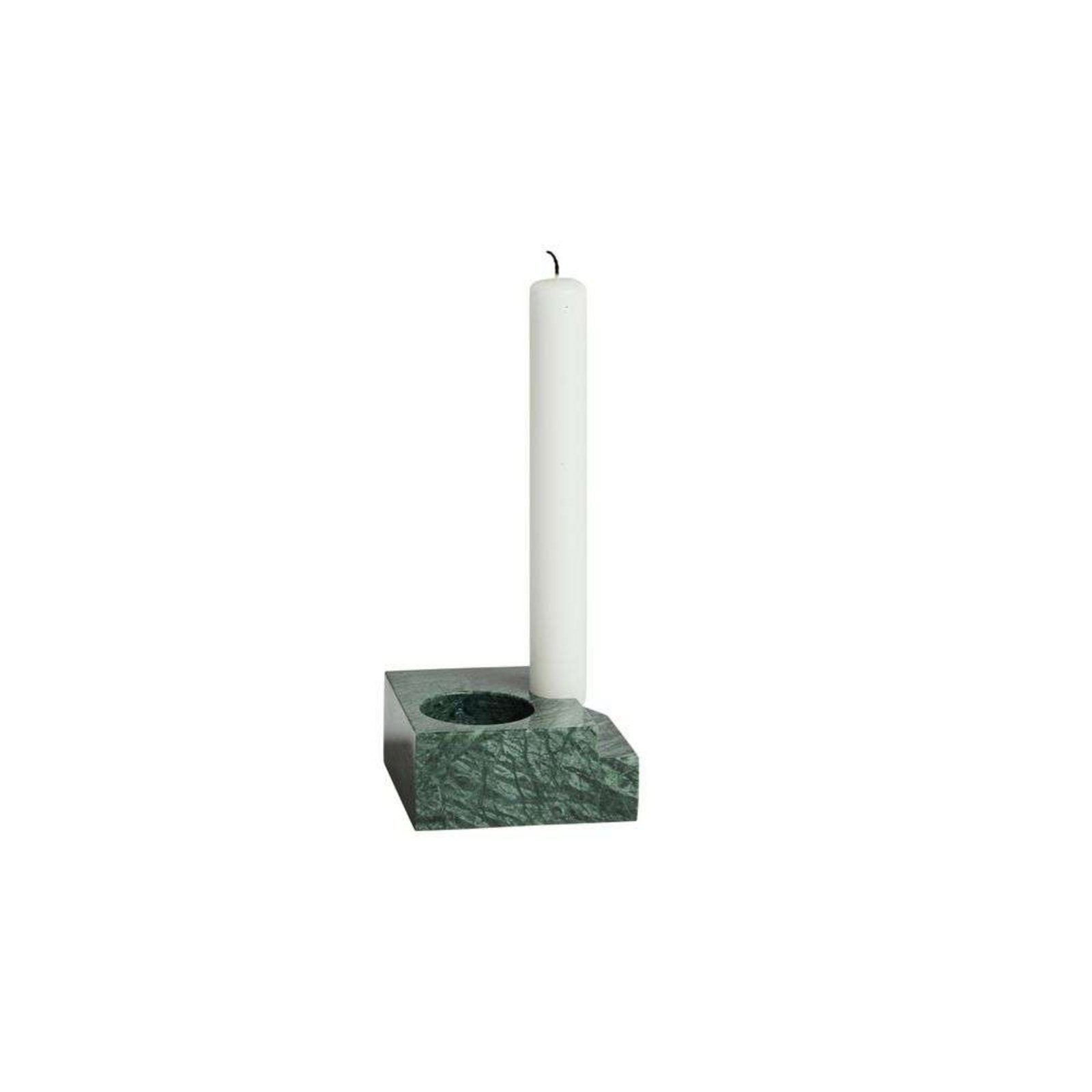 Jeu de dés 3 Candle Holder Green Marble - Woud