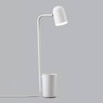 Designerska lampa biurkowa Buddy, biała