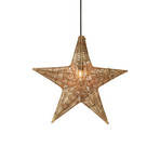 PR Home Bethel decoratie ster van rotan Ø 58 cm