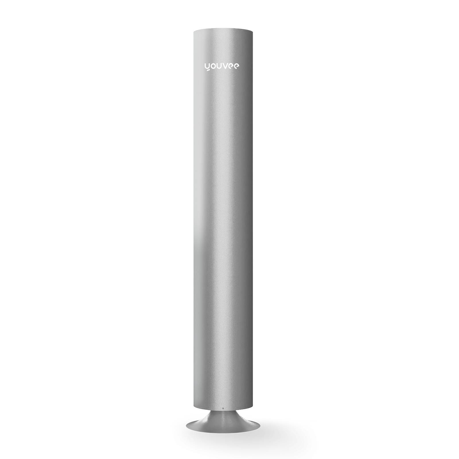 youvee UV-C air purifier, silver