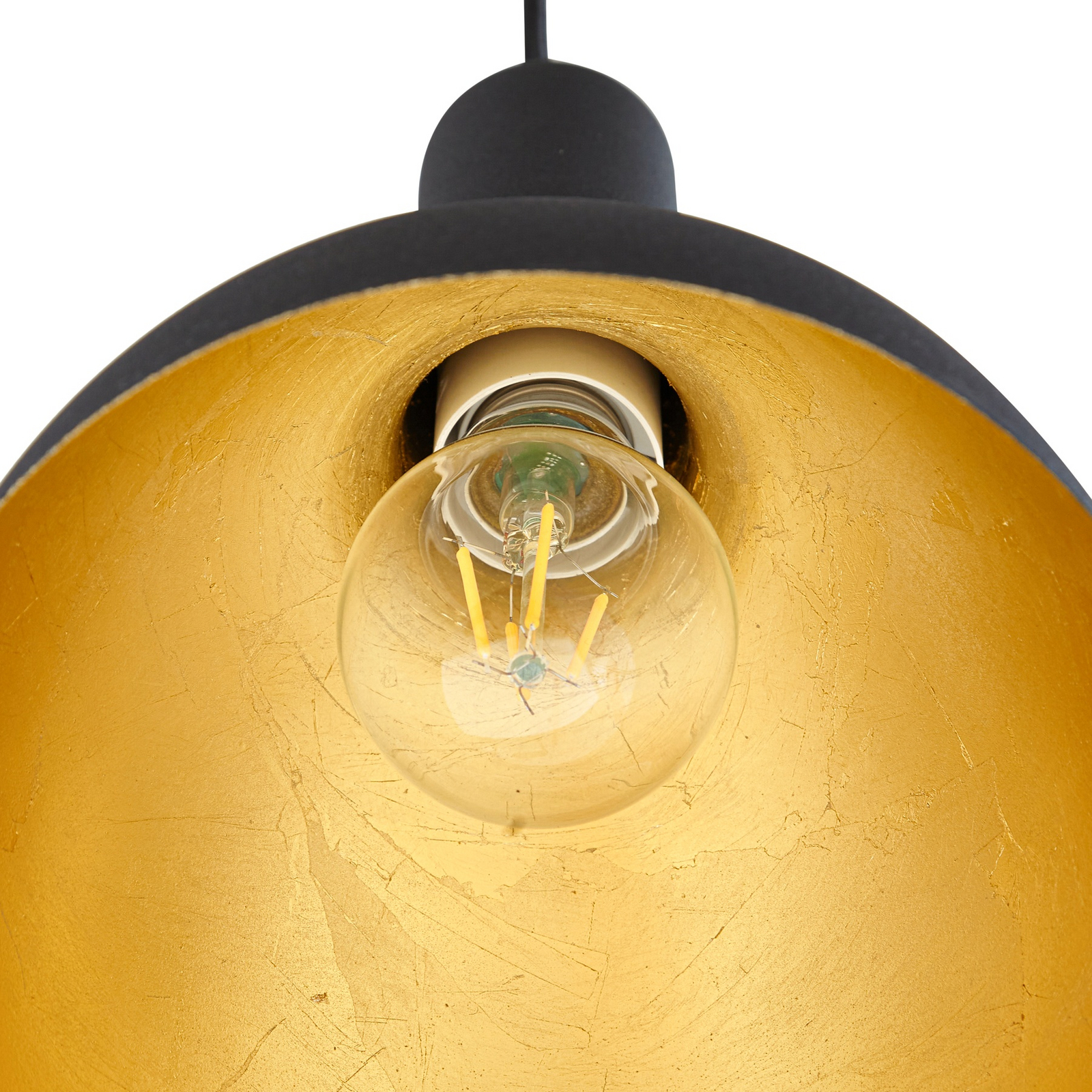 Arcchio Lámpara colgante Cosmina, 3 luces, longitud 90 cm, negro