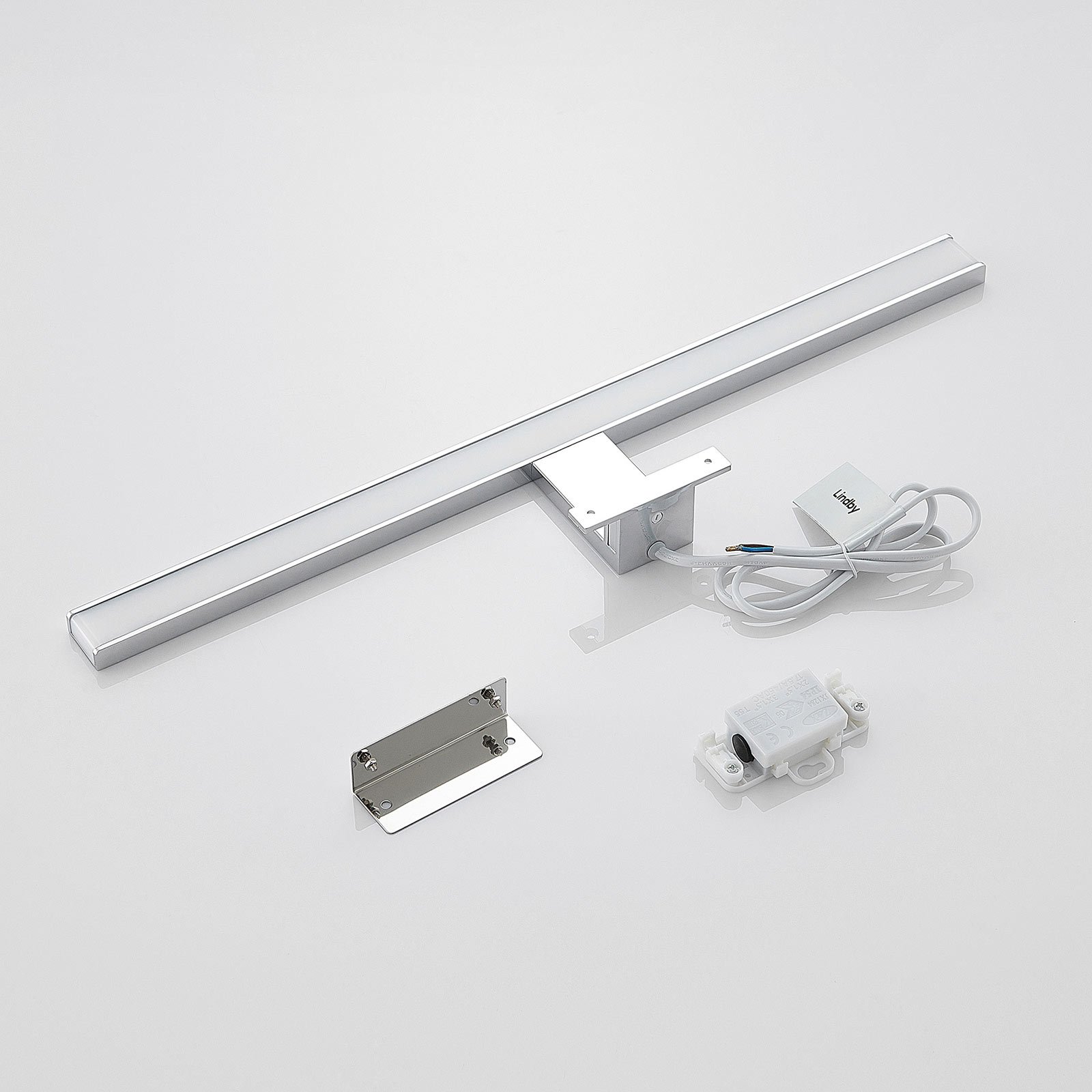 LED-Bad-Spiegelleuchte Peggy, chrom