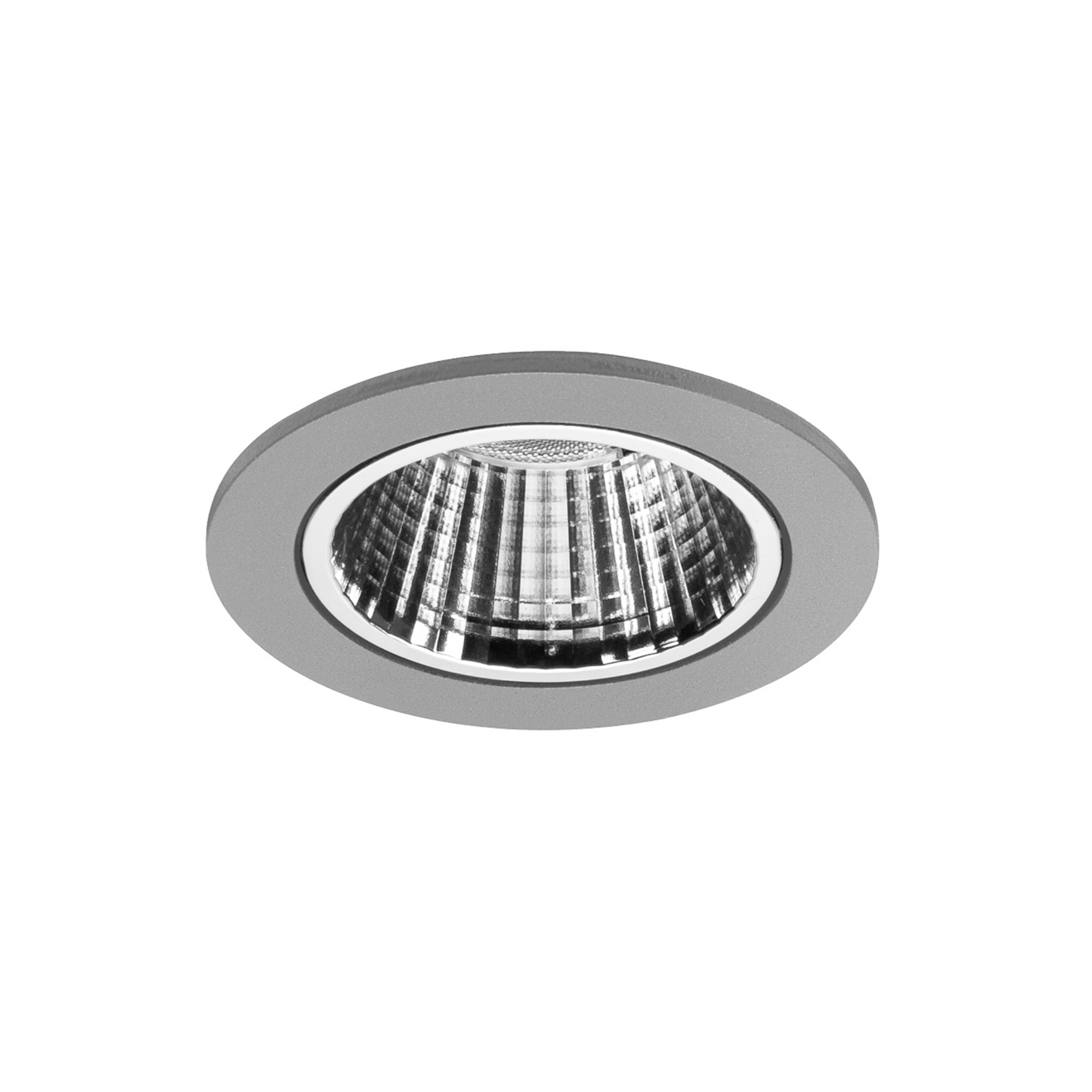 BRUMBERG Apollo Micro facetté, rond, DALI, 4000 K argenté
