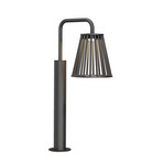 UDGÅET - Miray LED Vrtna lampa H60 tamno Siva - Lucande