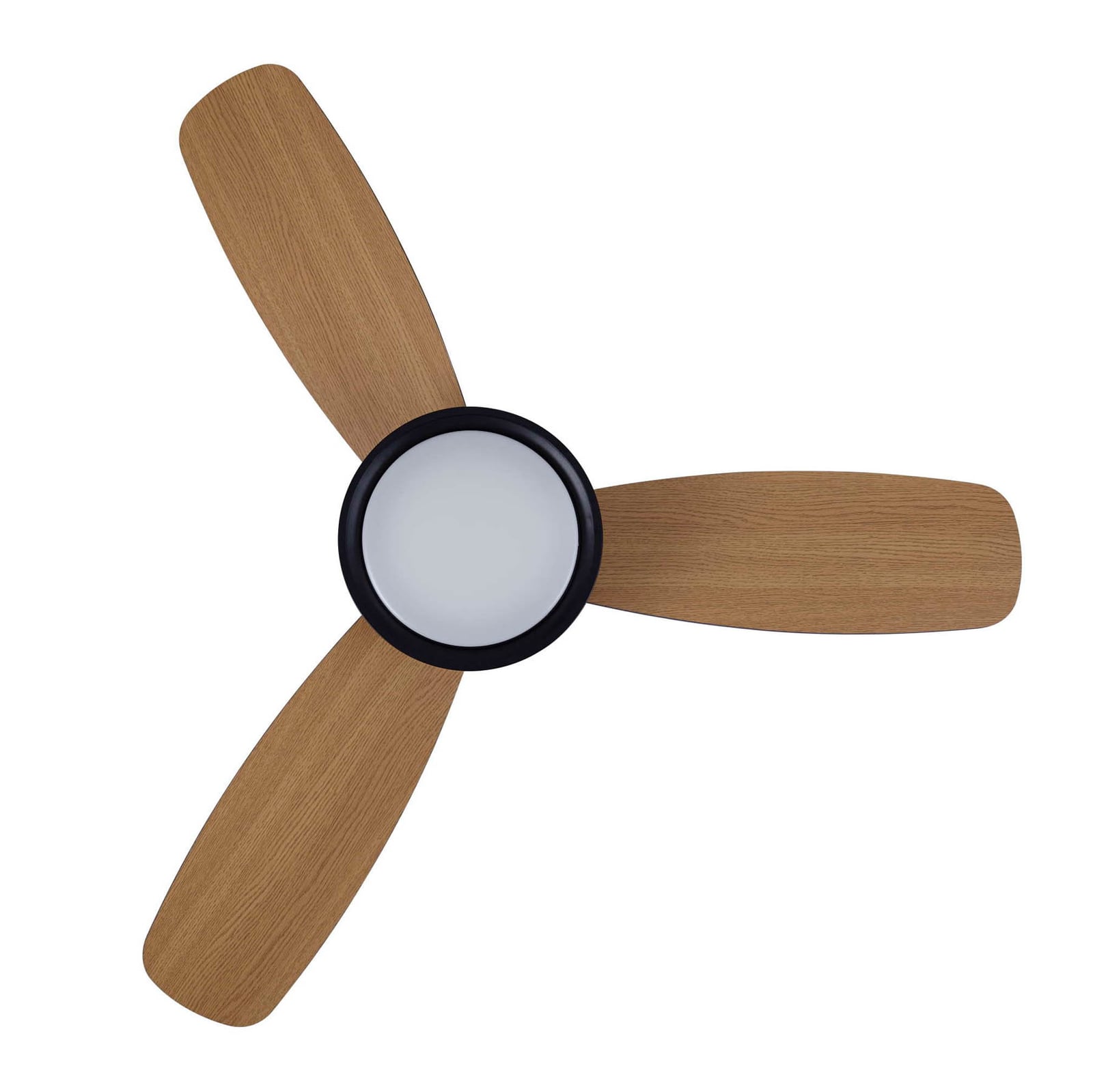 Flusso Deckenventilator mit Licht schwarz 132cm leise Beacon