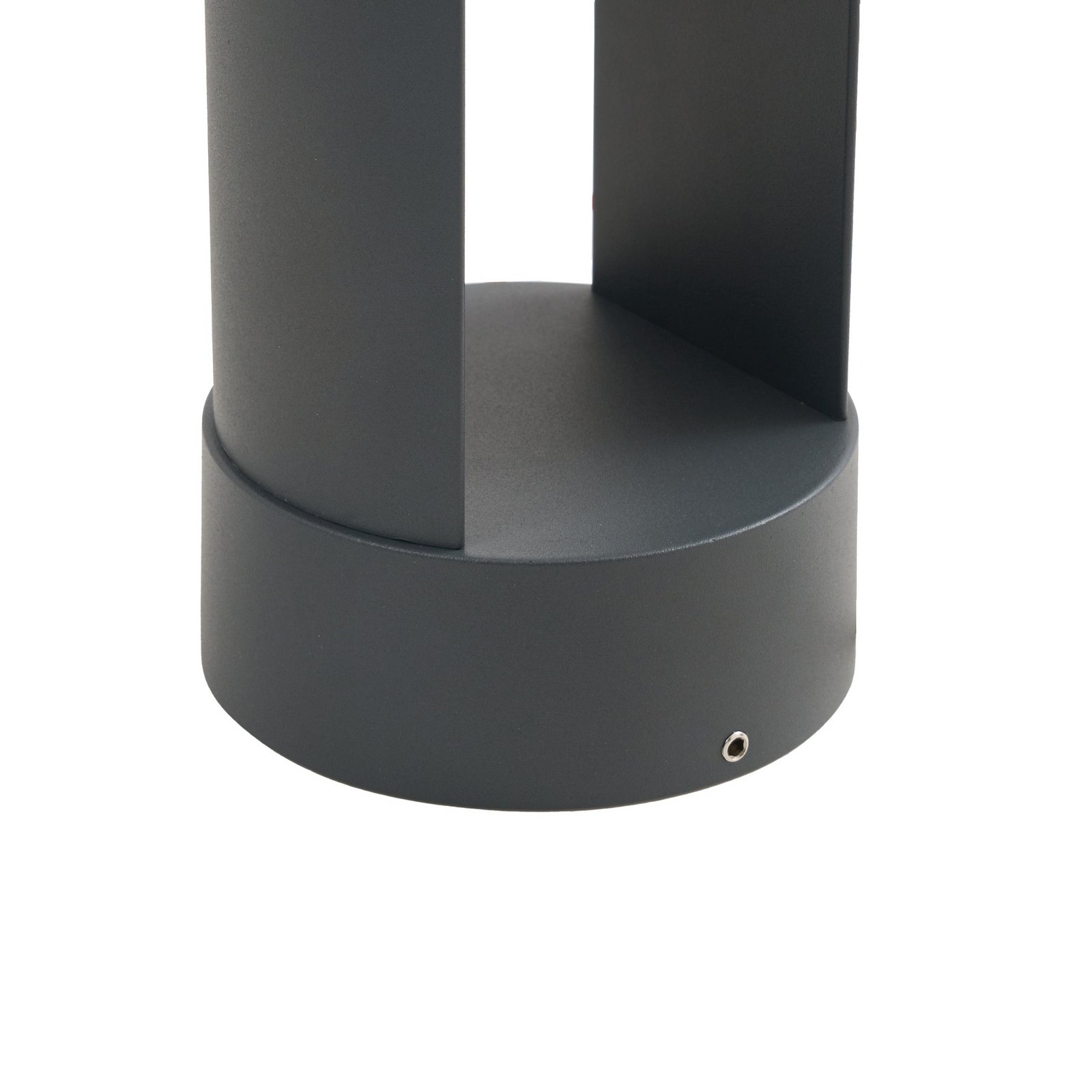 Lindby Candeeiro de caminho LED Soriq, antracite, altura 75 cm, IP54 Lindby Candeeiro de caminho LED Soriq, antracite, altura 75 cm, IP54