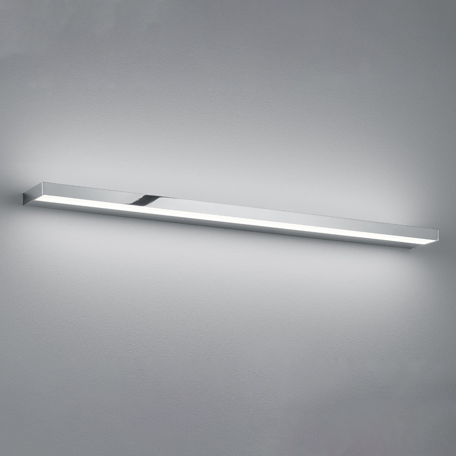 Helestra Slate nástenné LED svietidlo chróm, 90 cm
