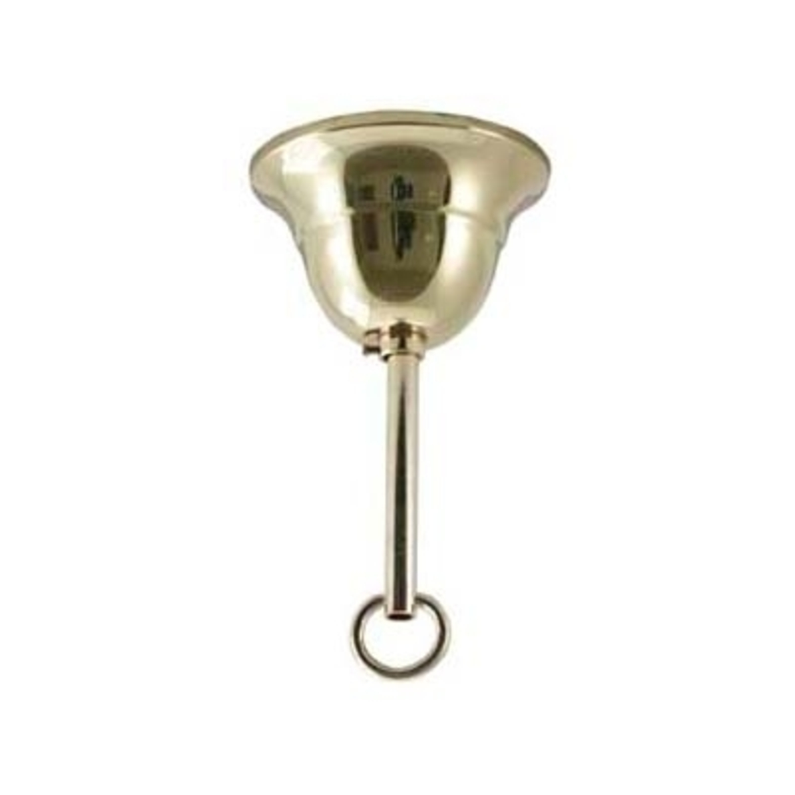 Pferdekaemper Baldachin with suspension system polished brass, metal, brass, H: 14 cm