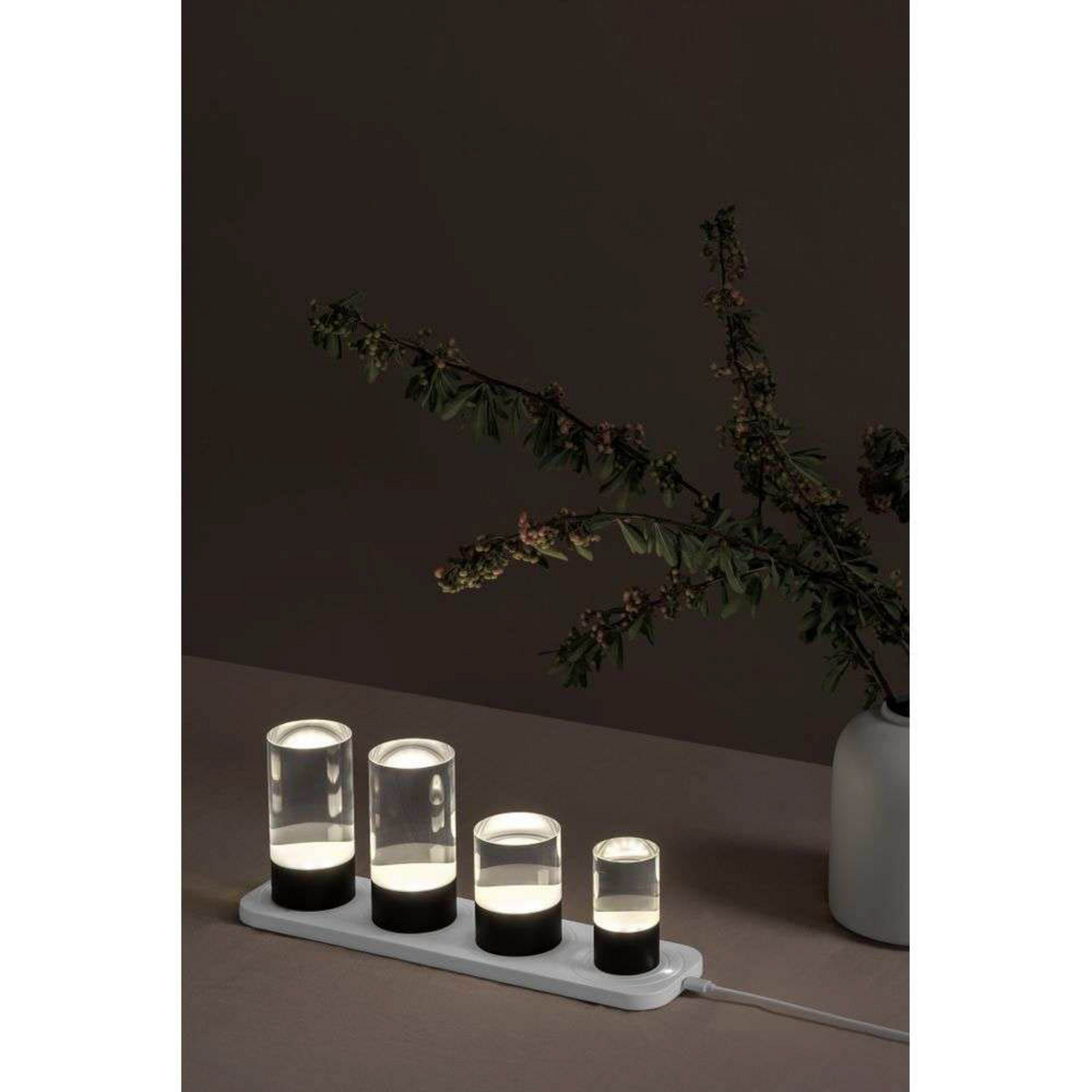 Glow Rod Portable Table Lamp 6x12 cm Clear - Uyuni Lighting