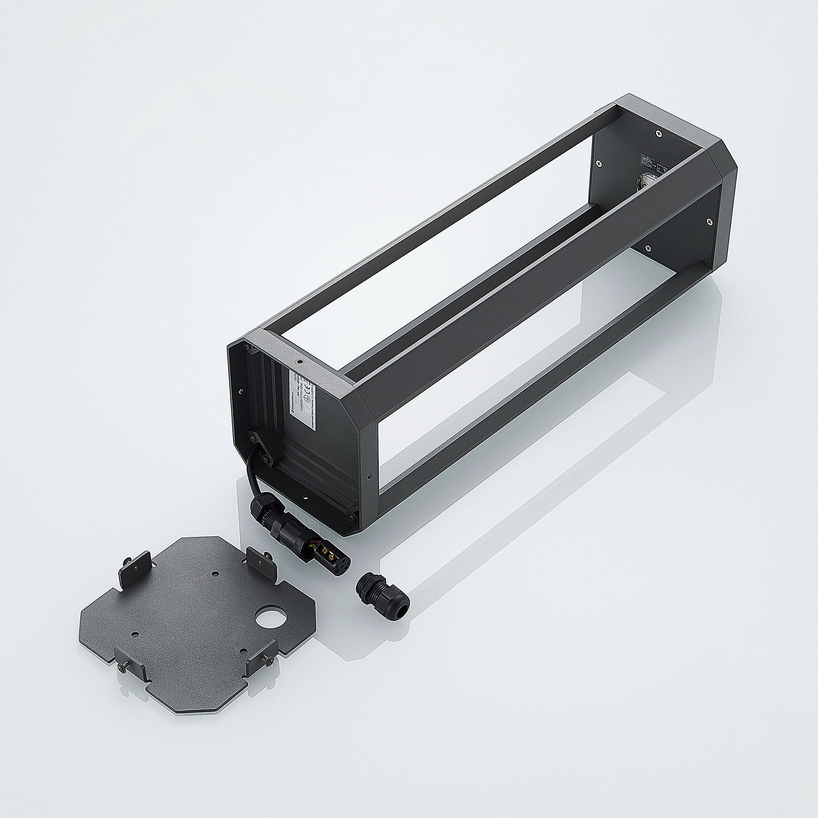 Fery Candeeiro de Jardim Exterior H50 Anthracite - Lucande