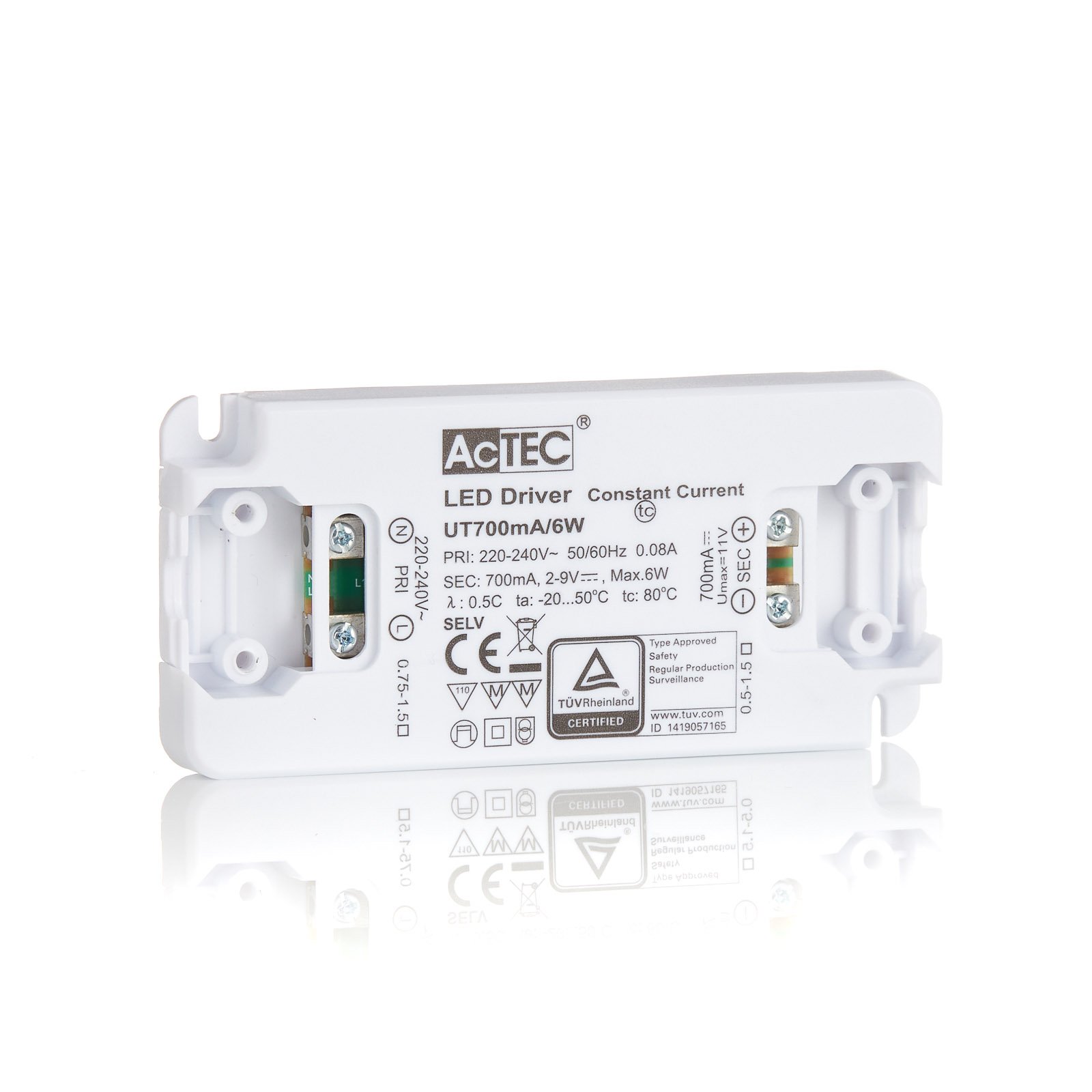 AcTEC Slim LED gonilnik CC 700mA, 6W