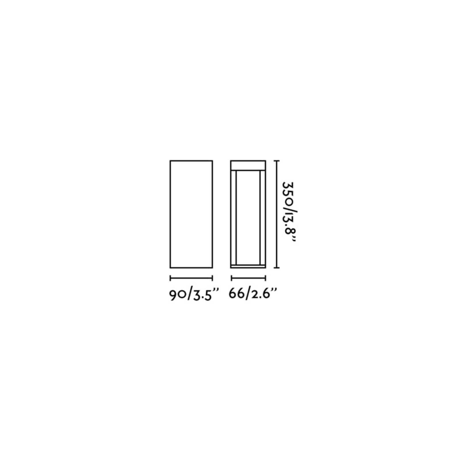 LED pedestal light Cerler, brown, 35 cm, metal, IP65, CCT