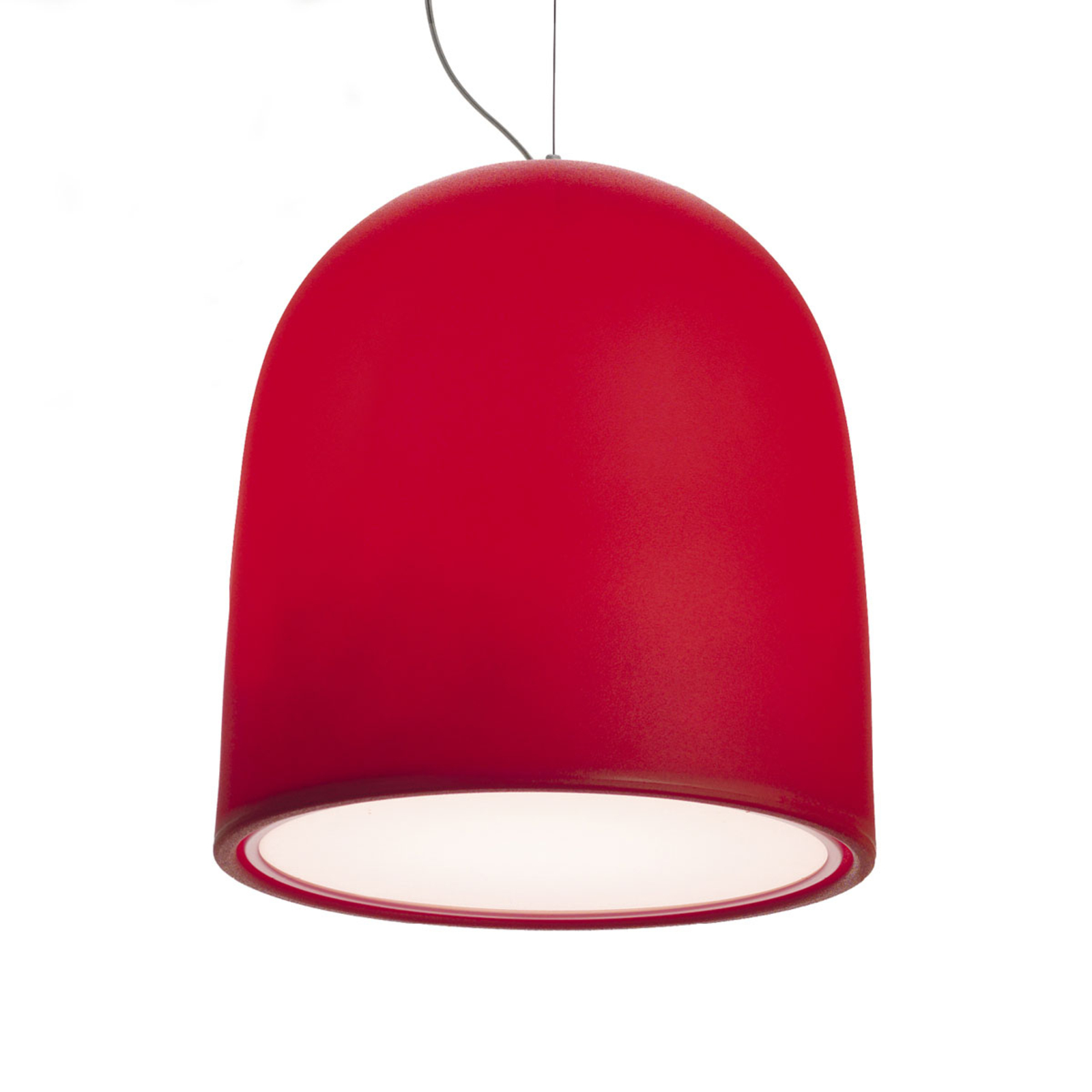 Modo Luce Campanone lampa wisząca Ø 51 cm czerwona