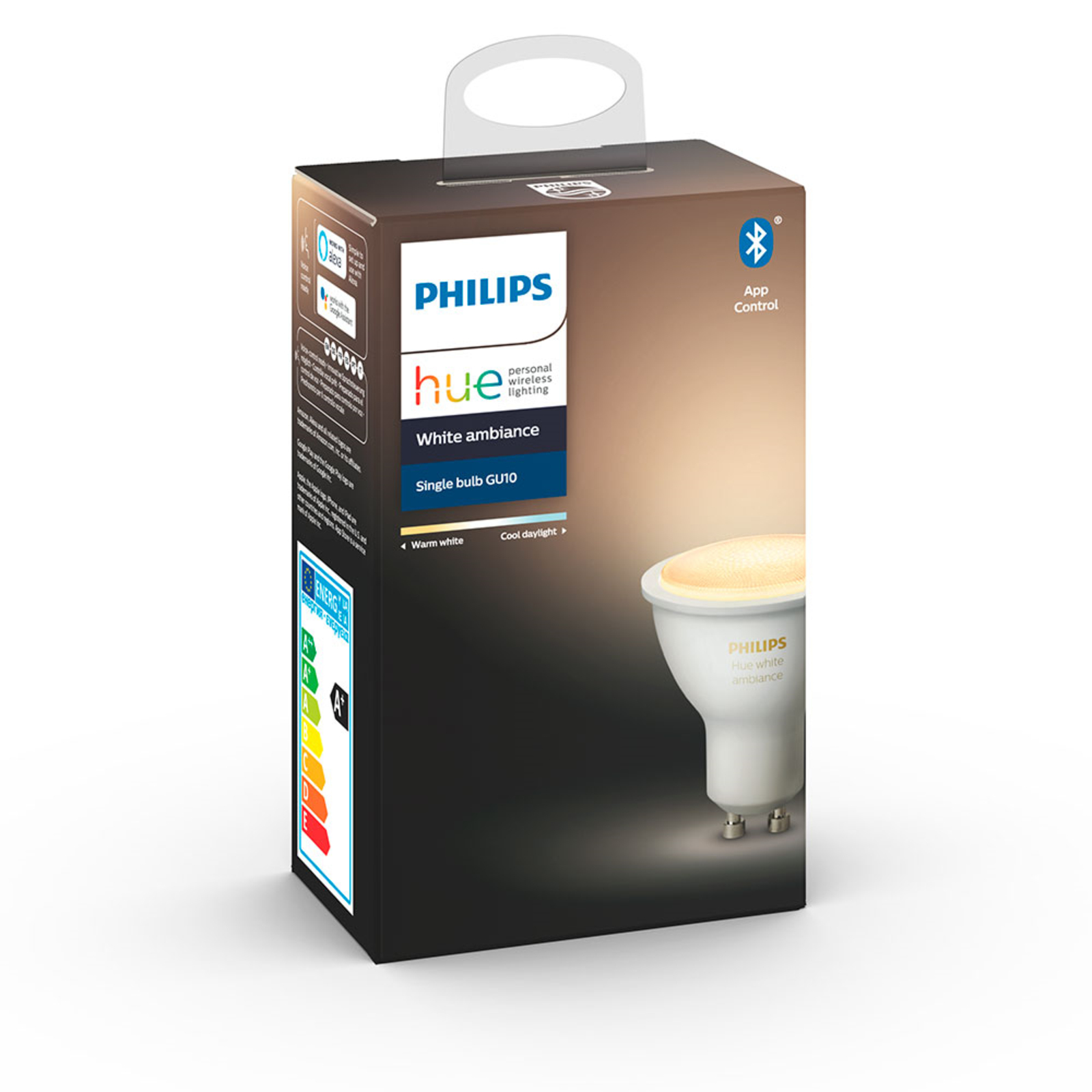 Philips Hue White Amb. 4,2W Bluetooth GU10 Bec - Philips Hue