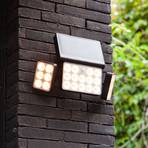 LED solární venkovní nástěnné světlo Tuda, 32,1 cm