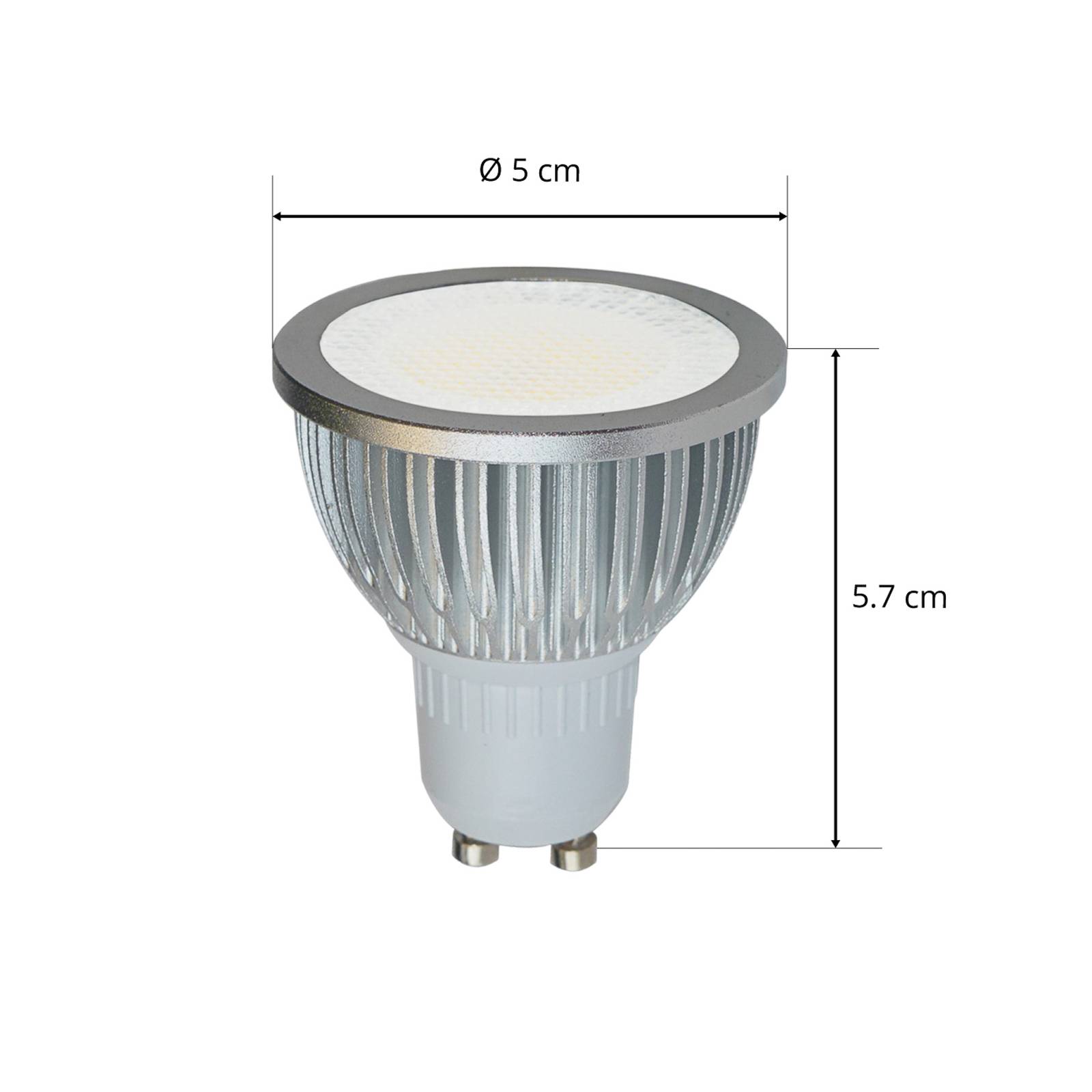 GU10 5W 829 wysokonapięciowy reflektor LED, 85°