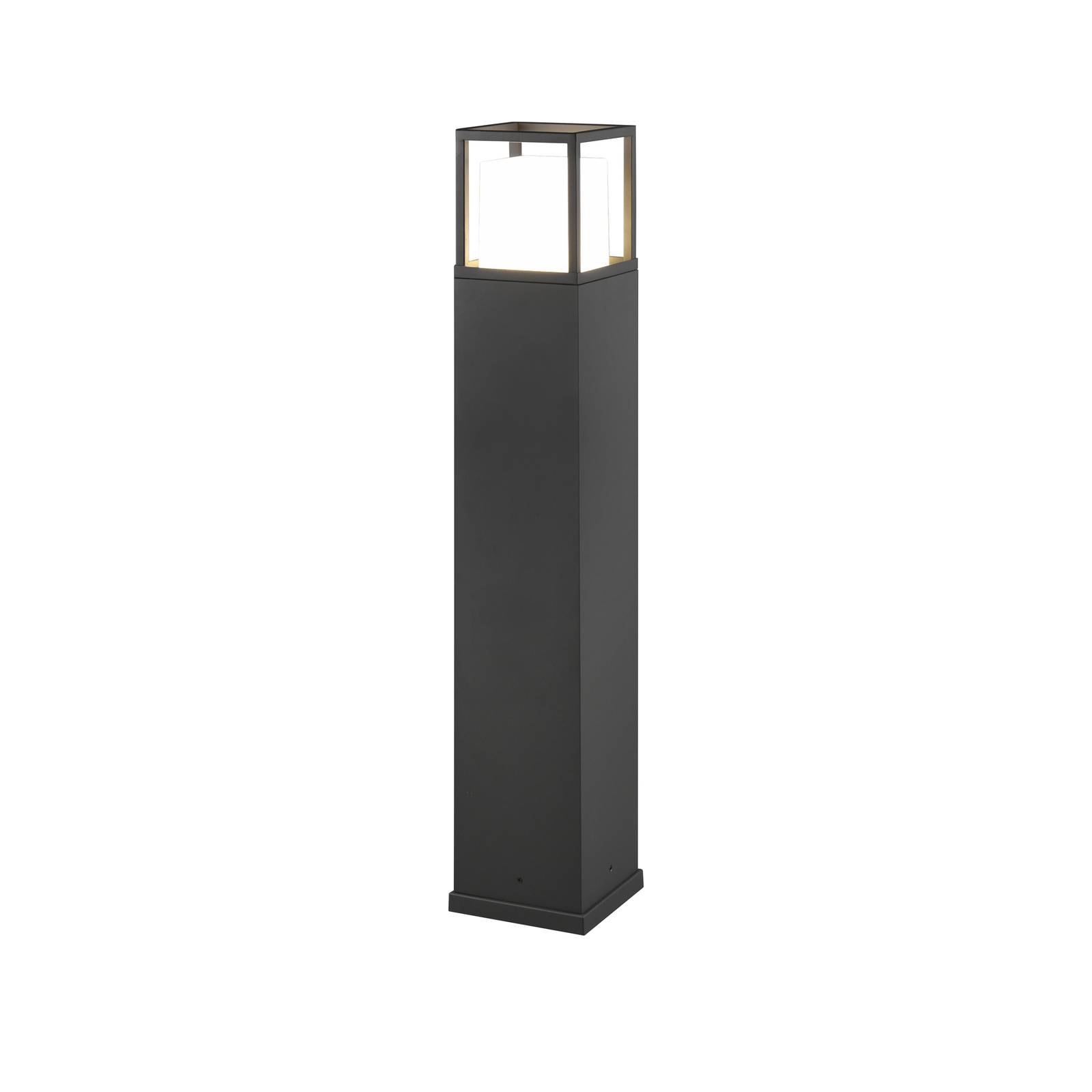 LED-Wegeleuchte Witham, 80 cm hoch, anthrazit, CCT, IP54