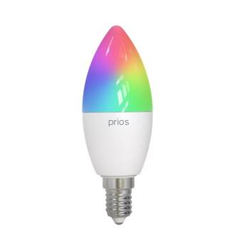 LED-lampa E14 4,5 W, ljus, dimbar, RGBW, Tuya