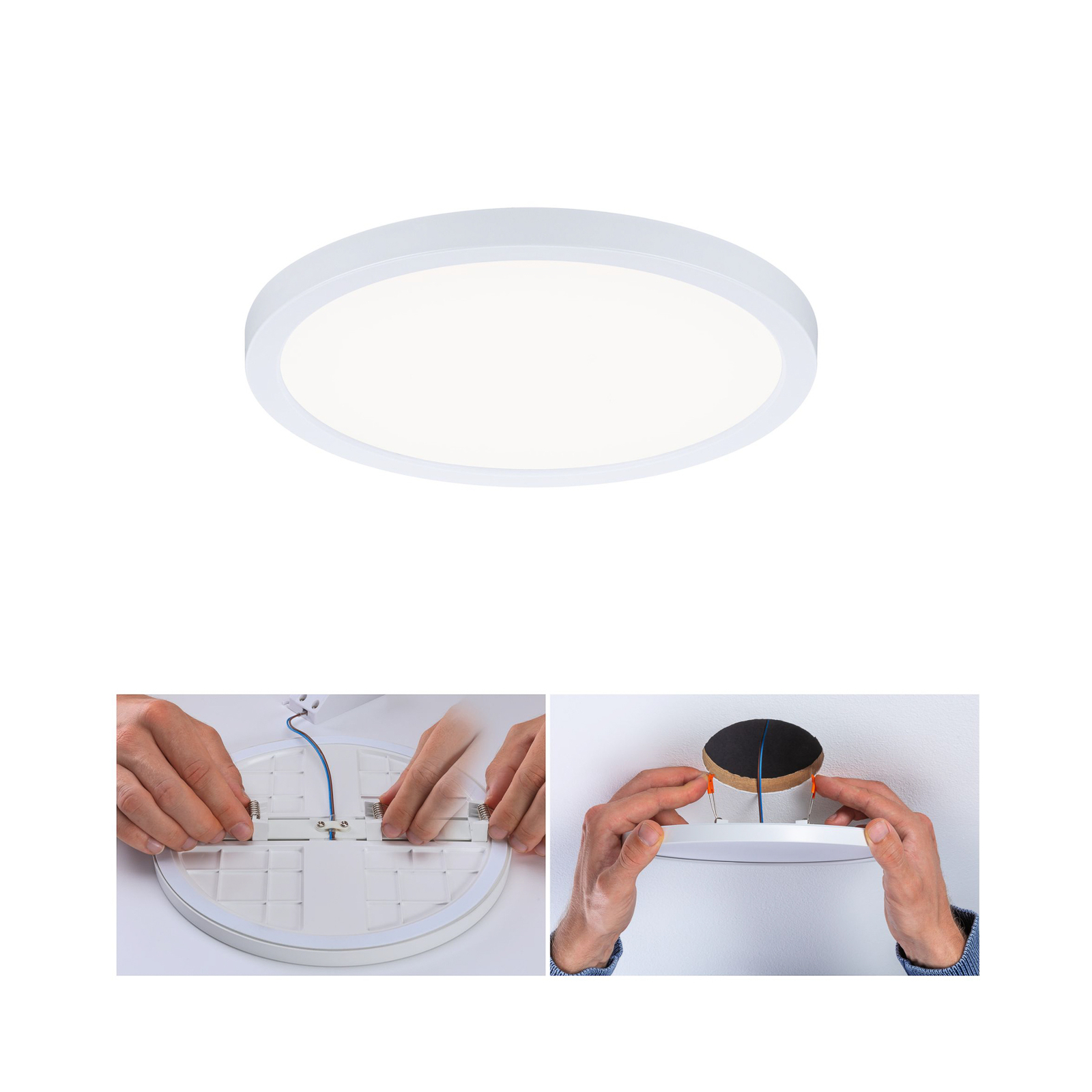 Paulmann LED-Einbaupanel Areo 4.000K rund
