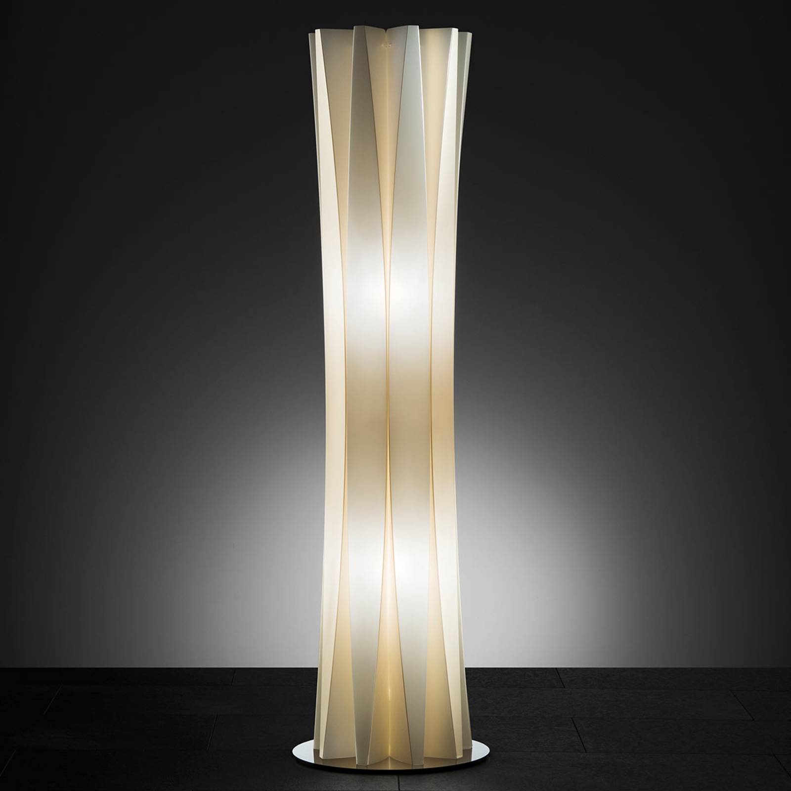 Slamp Bach vloerlamp, hoogte 116 cm, goud
