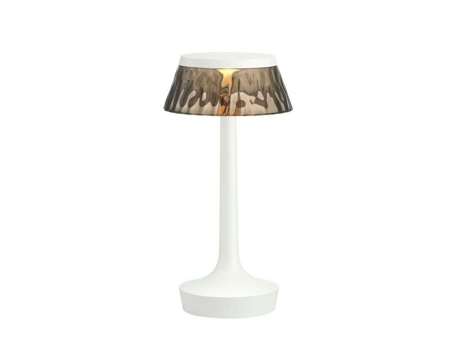 Bon Jour Unplugged Stolní Lampa White/Fumé - Flos