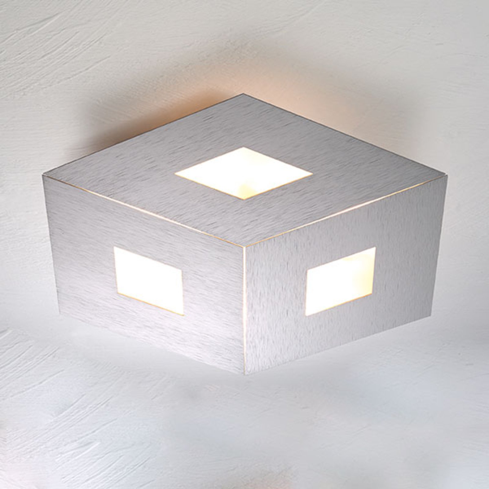 Bopp Box LED plafondlamp Comfort zilver