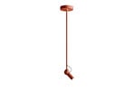 Bird Wall/Ceiling Lamp  w/2 Rod H3,5+H20,5 Brick Red - KDLN