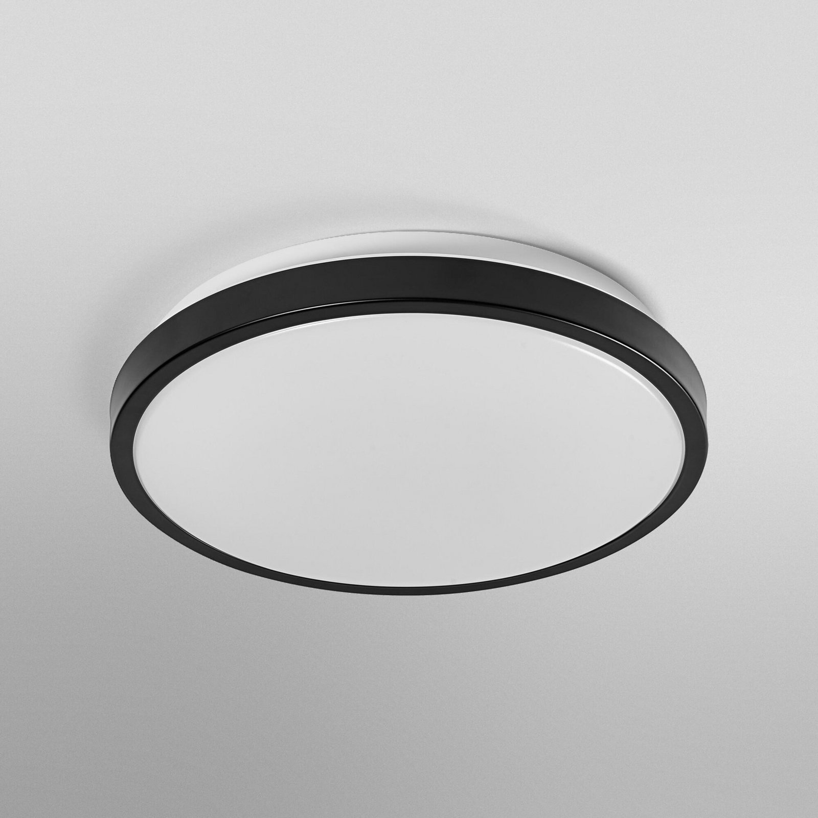 OSRAM LED-Deckenlampe ORBIS LONDON, schwarz, Ø 28 cm, Metall