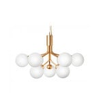 Apiales 9 Luster Brushed Brass/Opal White - Nuura