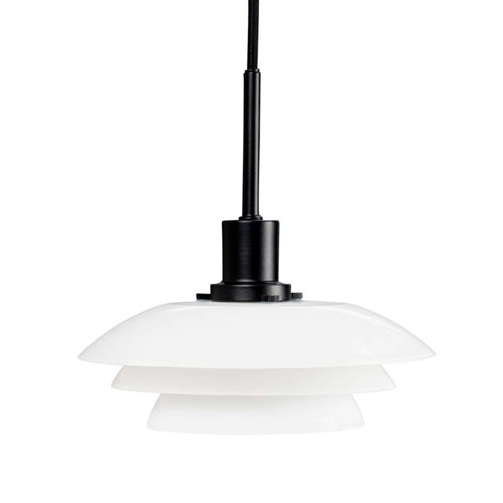 DL20 Závěsná Lampa Opal/Black - DybergLarsen