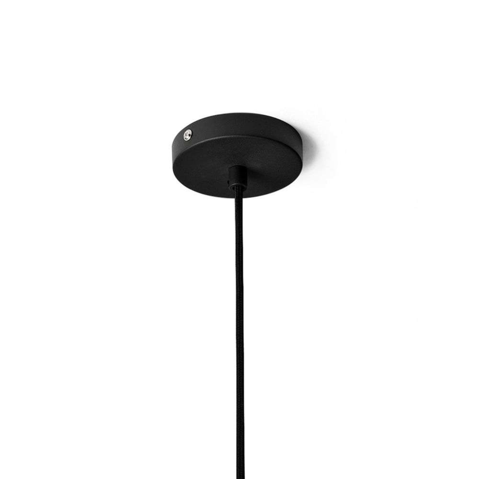 Collect Lustră Pendul Opal Tall Low Black - ferm LIVING