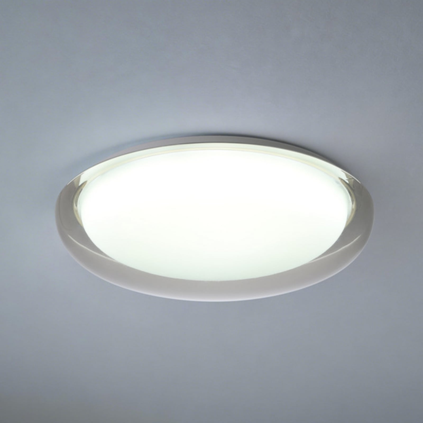Plafón LED CONISTARINO de EGLO, marrón, Ø 40 cm, CCT Plafón LED CONISTARINO de EGLO, marrón, Ø 40 cm, CCT