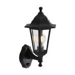 Nane Outdoor Wall Lamp w/Sensor Black - Lindby