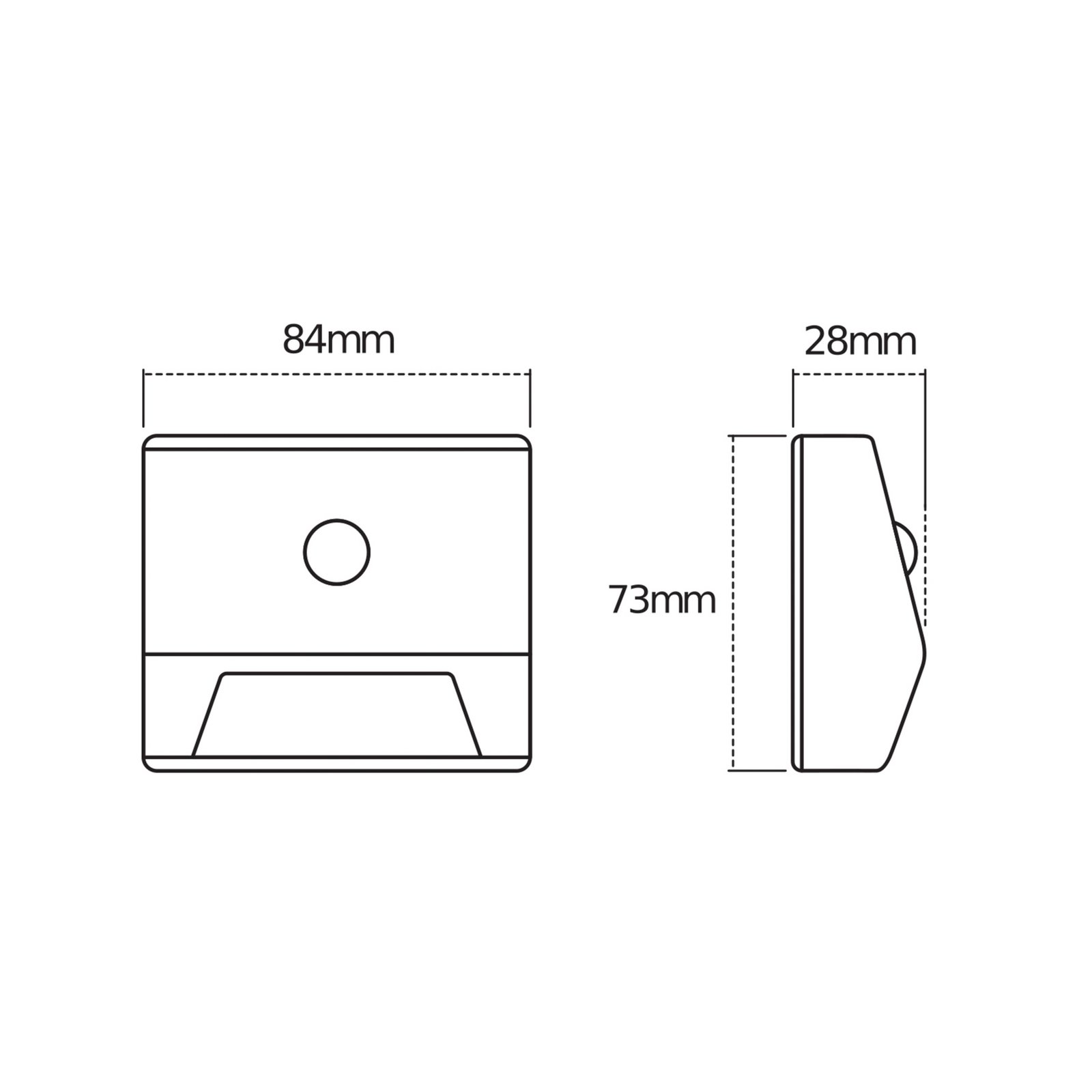 OSRAM Nachtlicht NIGHTLUX STAIR, silber Sensor Batterie IP54