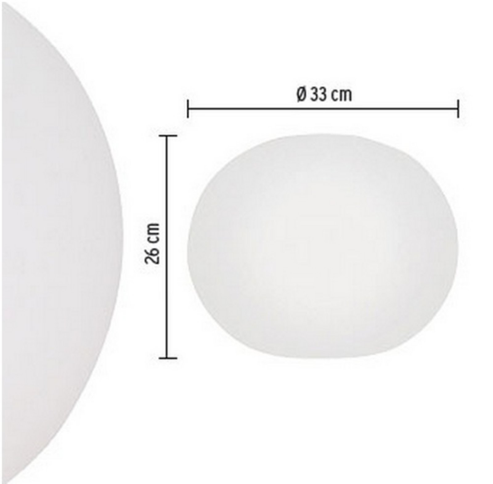 Glo-Ball W1 Wall Lamp White - Flos