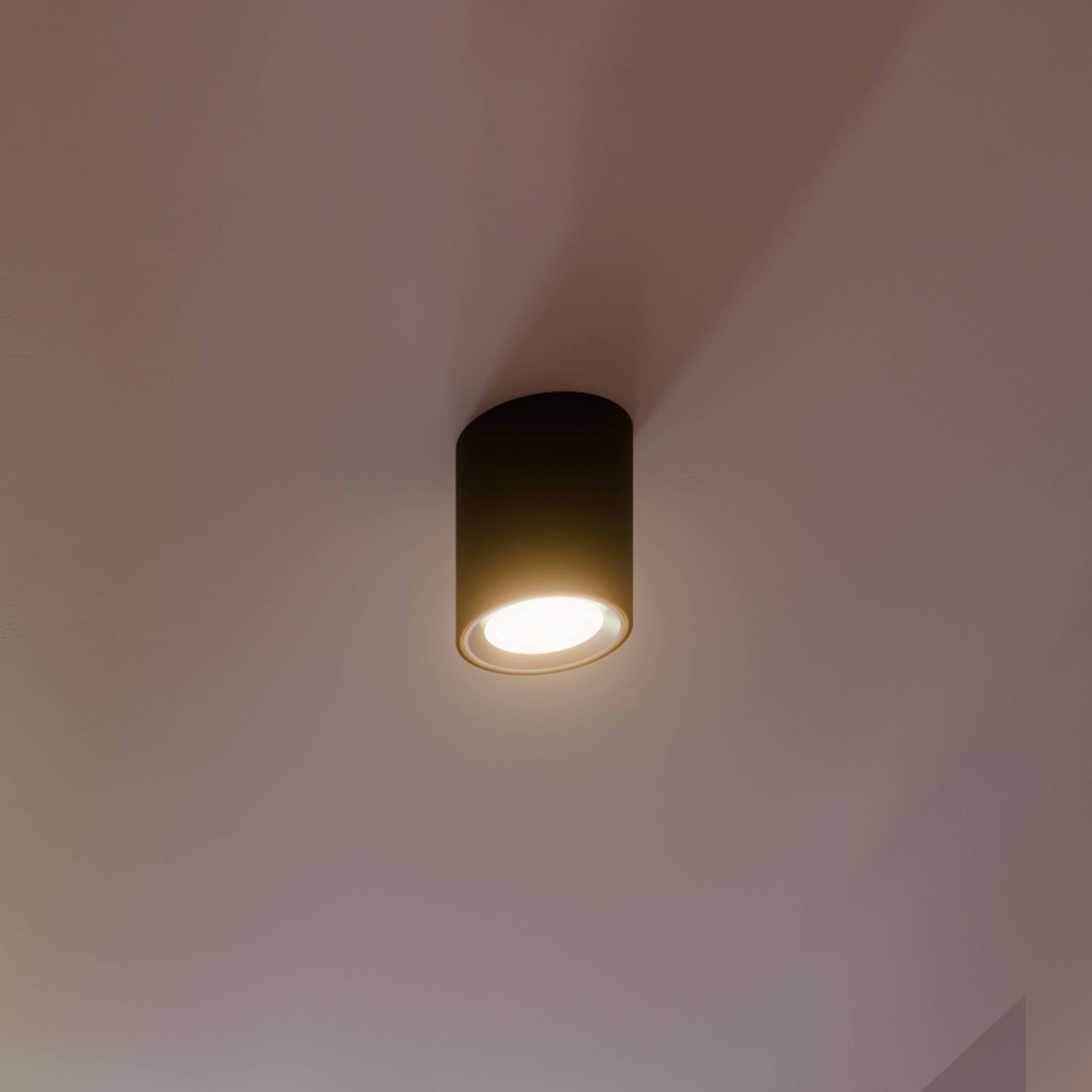 Landon Smart Plafonnier Long Black - Nordlux