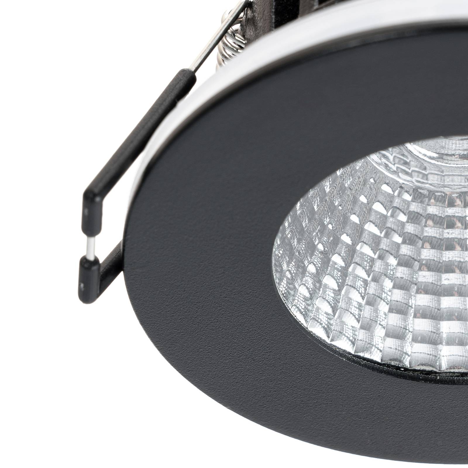 Arcchio LED downlight Lirin, czarny, 4000K