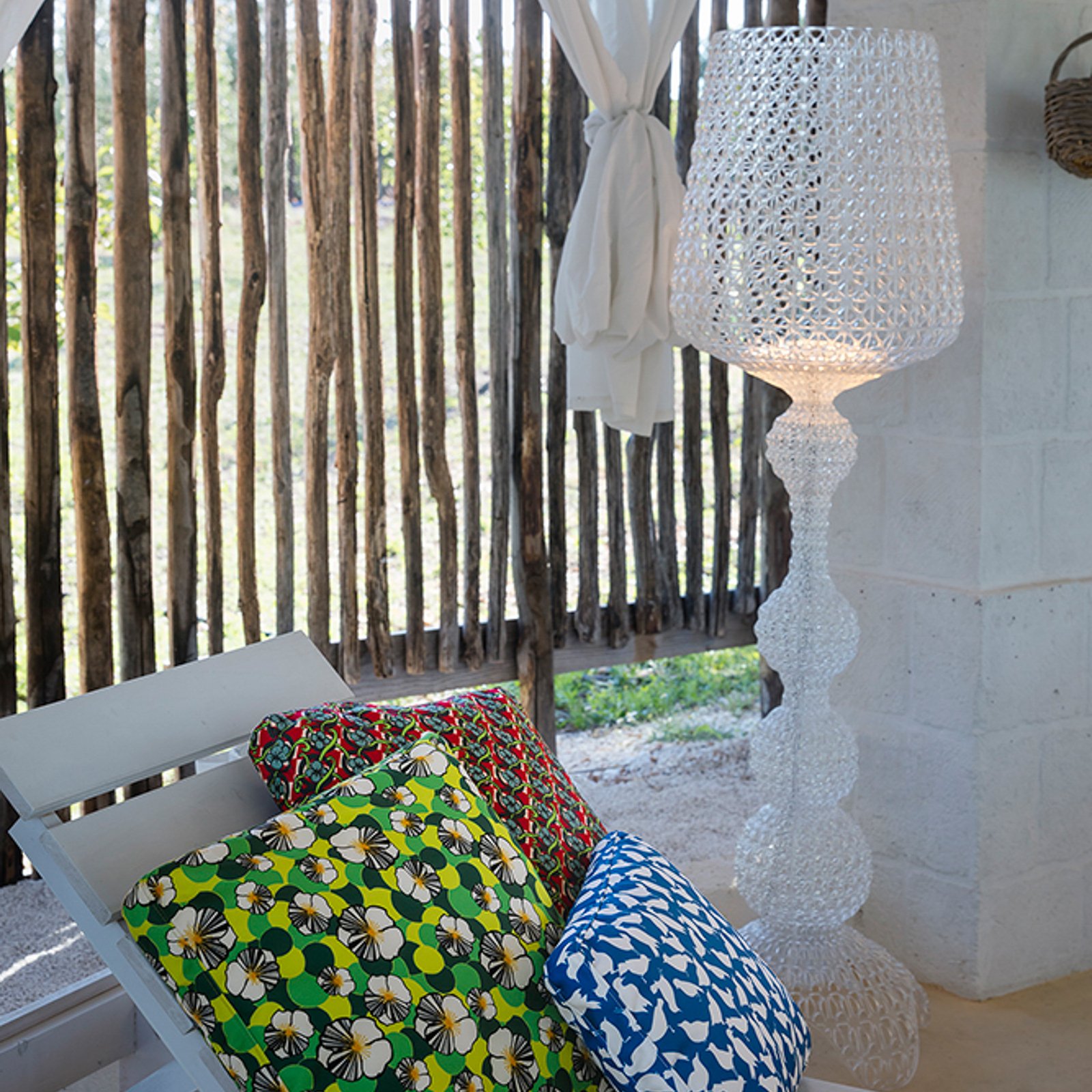 Kabuki Podna lampa Krystal - Kartell